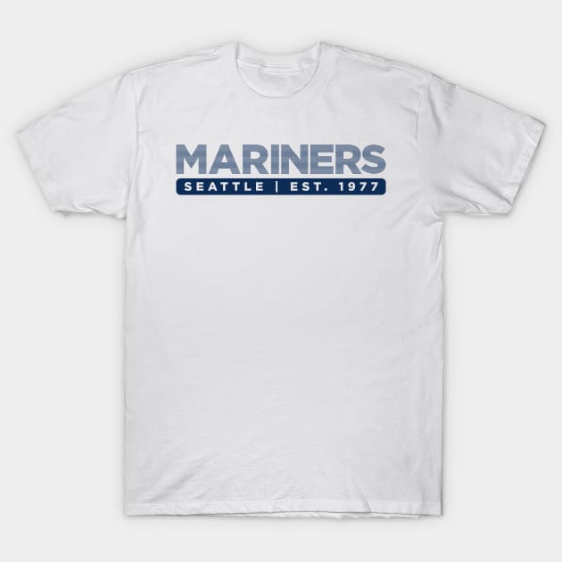 Mariners #1 T-Shirt by HooPet